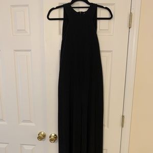 Slinky Black Jumpsuit - Ralph Lauren